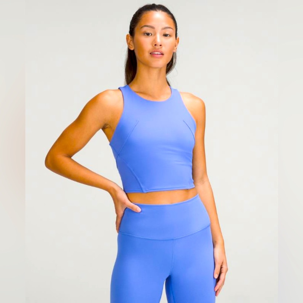 lululemon wunder train tank wild indigo